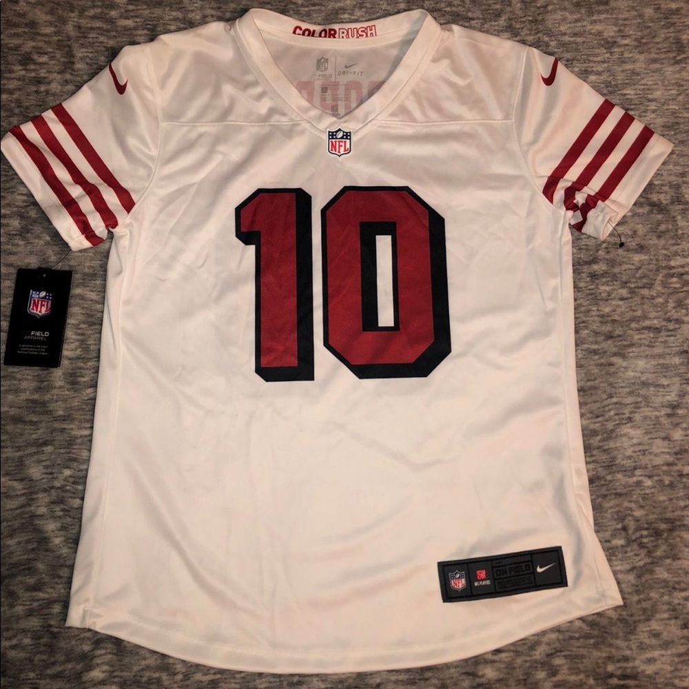 COPY - Women’s Nike 49ers Garoppolo Color Rush Jersey
